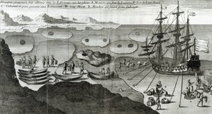 The Ship Making Alliance with the Eskimos, from 