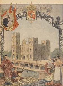 The Spanish Pavilion at the Universal Exhibition of 1900, Paris, Illustration from Le Petit Journal, 4th March 1900