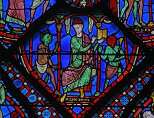 The St James Window: Hermogines Raises Up Demons by French School