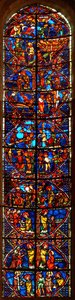 The St. Laurence window by French School