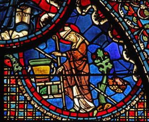 The St Lubin Window: Blesses Some Water