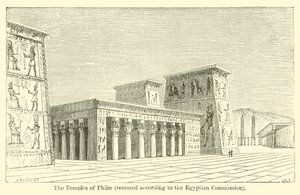 The Temples of Philae, Restored According to the Egyptian Commission by French School