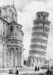 The Tower and the Cathedral of Pisa