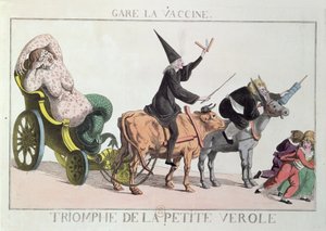The Triumph of Smallpox, c.1804 by French School
