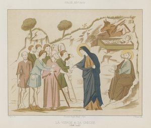 The Virgin Mary with the Christ child by French School