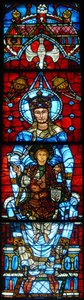 The Virgin and Child: The Notre Dame de la Belle Verriere window