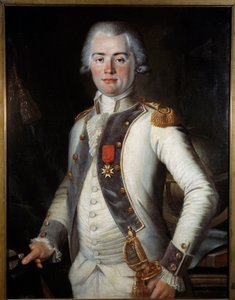 Portrait of Jean-Louis de Lostanges by French School