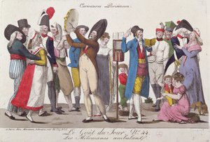 The Wandering Musicians, number 44 in the Le Gout du Jour series, early 19th century