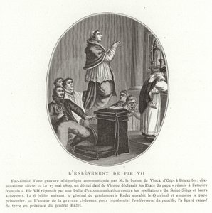 The Abduction of Pope Pius VII, Rome, 6 July 1809