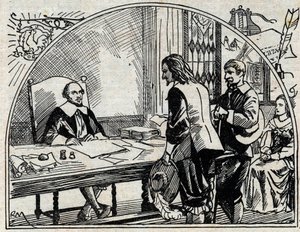 The address office of Theophraste Renaudot, French doctor and journalist, founder of the Gazette de France by French School