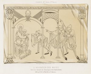 The Adoration of the Magi by French School