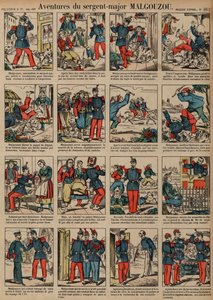 The adventures of Sergeant-Major Malgouzou by French School