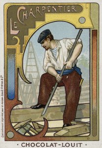 The carpenter by French School