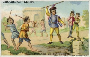 The Childhood of Bertrand du Guesclin by French School