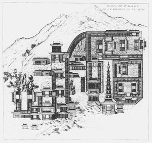 The country home of the Emperor of China, from Jardins Anglo-Chinois a la Mode