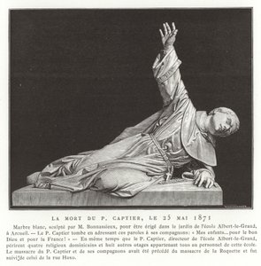 The Death of Pere Captier, 25 May 1871 by French School
