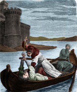 The death of Prince Arthur by French School