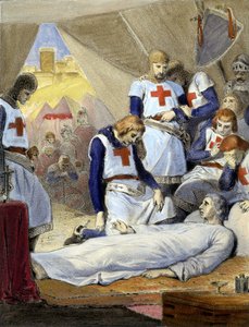 The death of Saint Louis, during the 8th Crusade