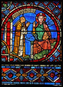 The Donor Henry Noblet Praying Before Christ by French School