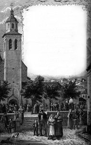 The family of Bernadette Soubirous (1844-1879) in Lourdes, Hautes Pyrenees (65)