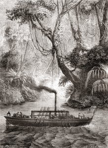 The first successful trial run of John Fitch