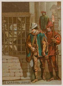 The imprisonment of Cardinal Jean Balue by French School