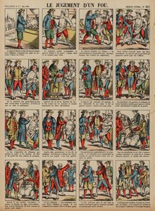 The Judgement of a Madman by French School