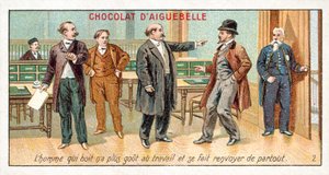 The man who drinks no longer has the taste for work and gets himself dismissed by French School
