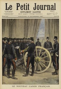 The New French Cannon, 1897 by French School