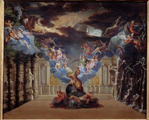 The Palace of Time, decor of the prologue of 