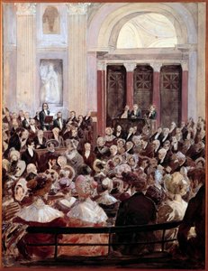 The poet and writer Victor Hugo by French School