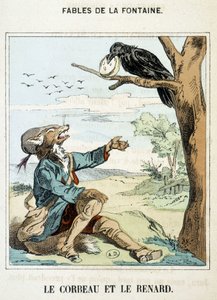 The raven and the fox - in 