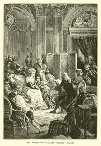 The Reading of Paul and Virginia by French School