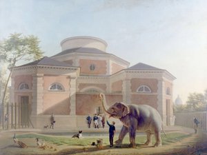 The rotunda in Jardin des Plantes, Paris