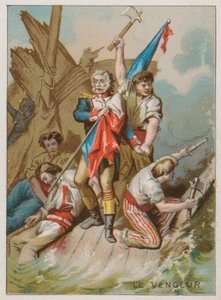 The ship Avenger of the People by French School