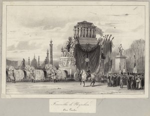 The State Funeral of Napoleon Bonaparte by French School