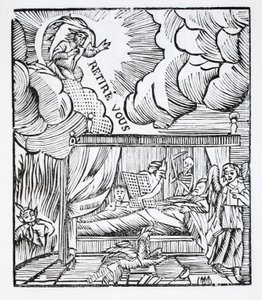 The State of Man Dying in Mortal Sin by French School