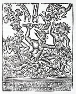 The Treatment of the Soul by Demons, Suffering and Exasperated by French School