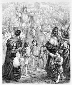 The triumph of Constantine (Roman emperor) - in 