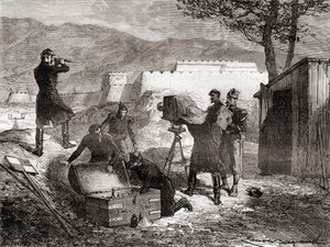 The Use of Photography by the French Army During the 19th Century, from Les Merveilles de la Science, Published c.1870 by French School