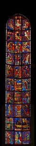 The window of St. Mary the Egyptian by French School
