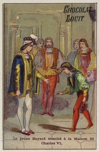 The young Bayard attached to the house of Charles VI
