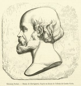 Theodore Parker (engraving) by French School