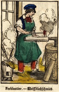 Tinnantier; Series on Trades, Image of Epinal of the 19th Century by French School