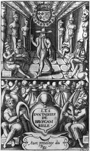 Title Page from Les Fantaisies de Bruscambille, Published 1615 by French School
