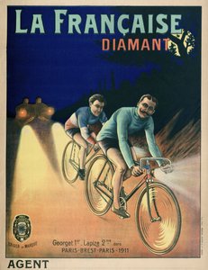Tour de France Cycling Poster from 1911