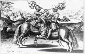 Tournament Scene between Henri IV and Antoine de Pluvinel by French School