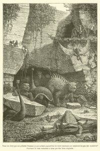 All These Beings That Preceded Man and Emerge from Their Tombs Today Do They Not Seem Like Monsters? Yet They Are Linked to Us by Original Bonds by French School