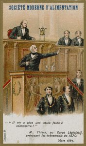 Trade card issued by the Societe Moderne d