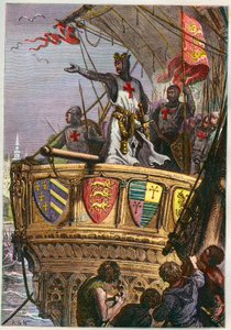 Third Crusade: Richard I Heart of Lion (1157-1199) in Crusade for the Holy Land